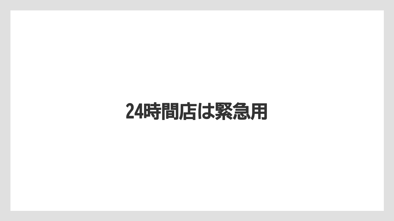 【エアライン】【フライト】【搭乗】24時間店は緊急用